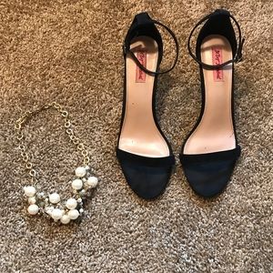 Betsey Johnson Black Heels